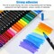 24 Dual Tip Marker Paint Pens Set for Universal Art Projects